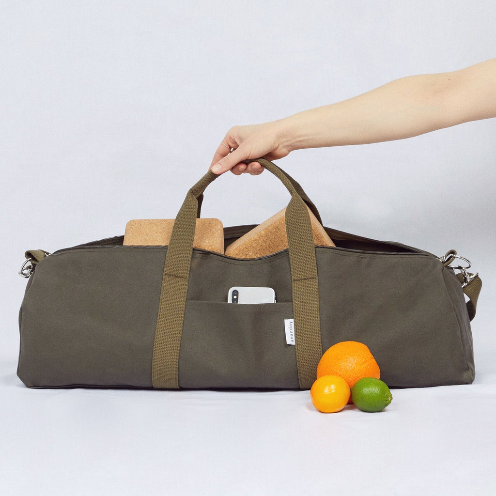 Natural Canvas Yoga Bag - Ananday